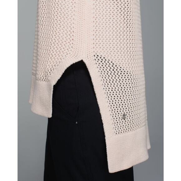 Lululemon Simply The Vest Primo Cotton In Butter Pink / Heathered Angel Wing - Picture 5 of 8